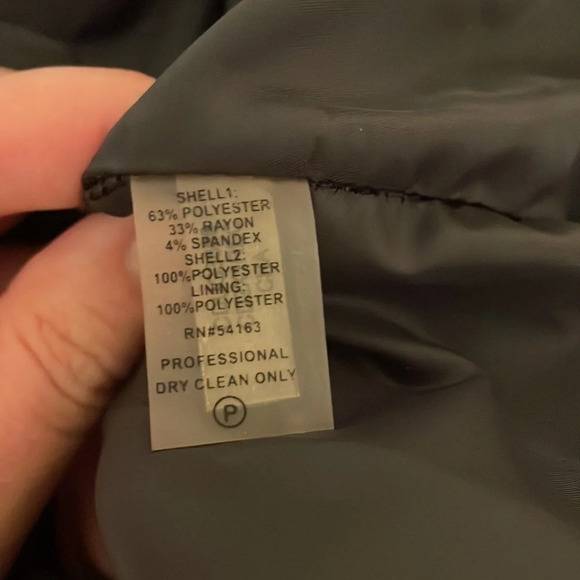 Calvin Klein women’s dress 6 small sequin snakeskin grey business sleeveless - Picture 5 of 7